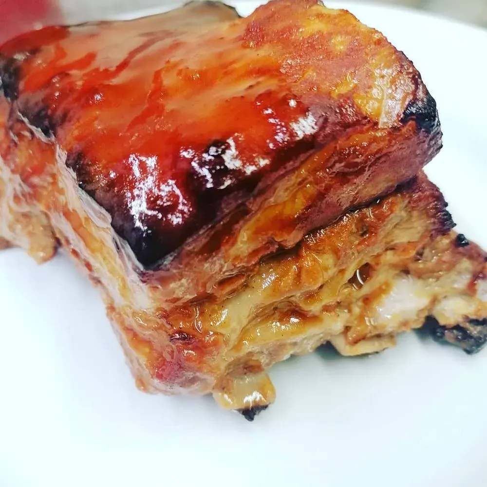 travers de porc texane